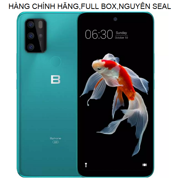 Điện thoại Bphone A60 (Ram 6Gb,Rom 128 Gb,màn hình đục lổ FHD 6.7inch) , pin 5.000mAh )