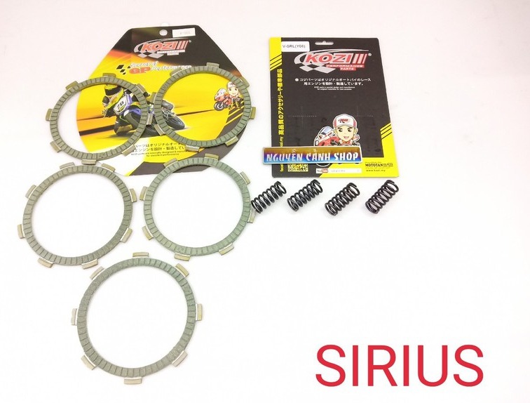 Bố Nồi +Lò Xo nồi Kozi Dành cho Sirius,uy tín,chất lượng,đúng 100%