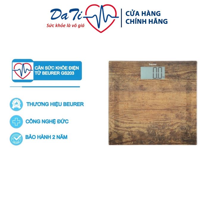 Cân sức khỏe điện tử beurer gs203 bảo hành 2 năm chính hãng - dati_medical