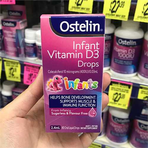 Vitamin D3 Trẻ Sơ Sinh Úc Nhỏ Giọt Ostelin