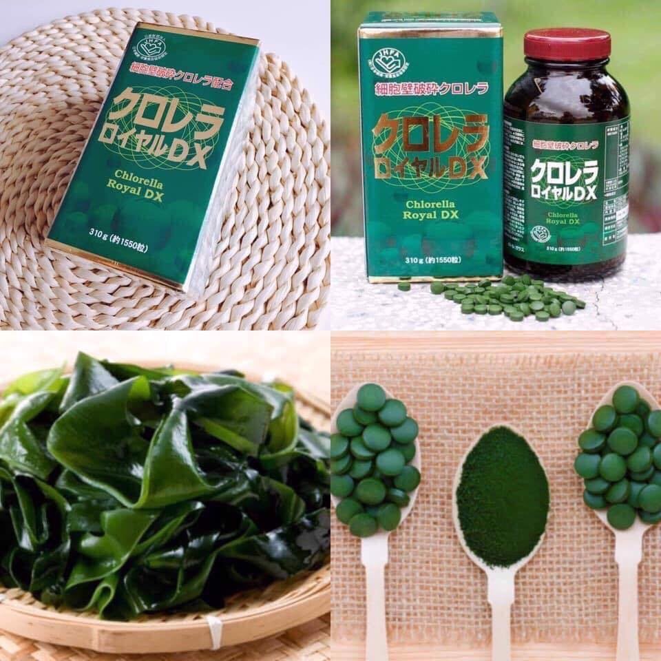 Tảo Lục Chlorella Royal Dx 1550 Viên