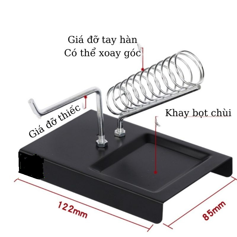 Đế gác mỏ hàn, đế gác tay hàn sơn tĩnh điện # công dụng cụ