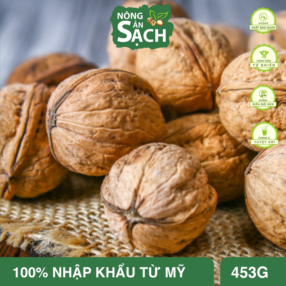 Quả Óc Chó Nhập Khẩu Mỹ 100% 500G