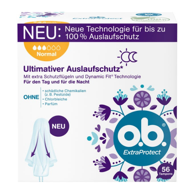 Tampon OB - Băng vệ sinh Tampon ob Normall Procomfort 56st - Băng vệ sinh dạng nút - Nội địa Đức