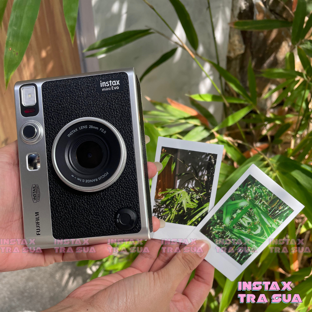 Fujifilm Instax Mini Evo - Máy ảnh lấy ngay Fujifilm - Chính hãng BH 1 năm - Tặng kèm 10 film