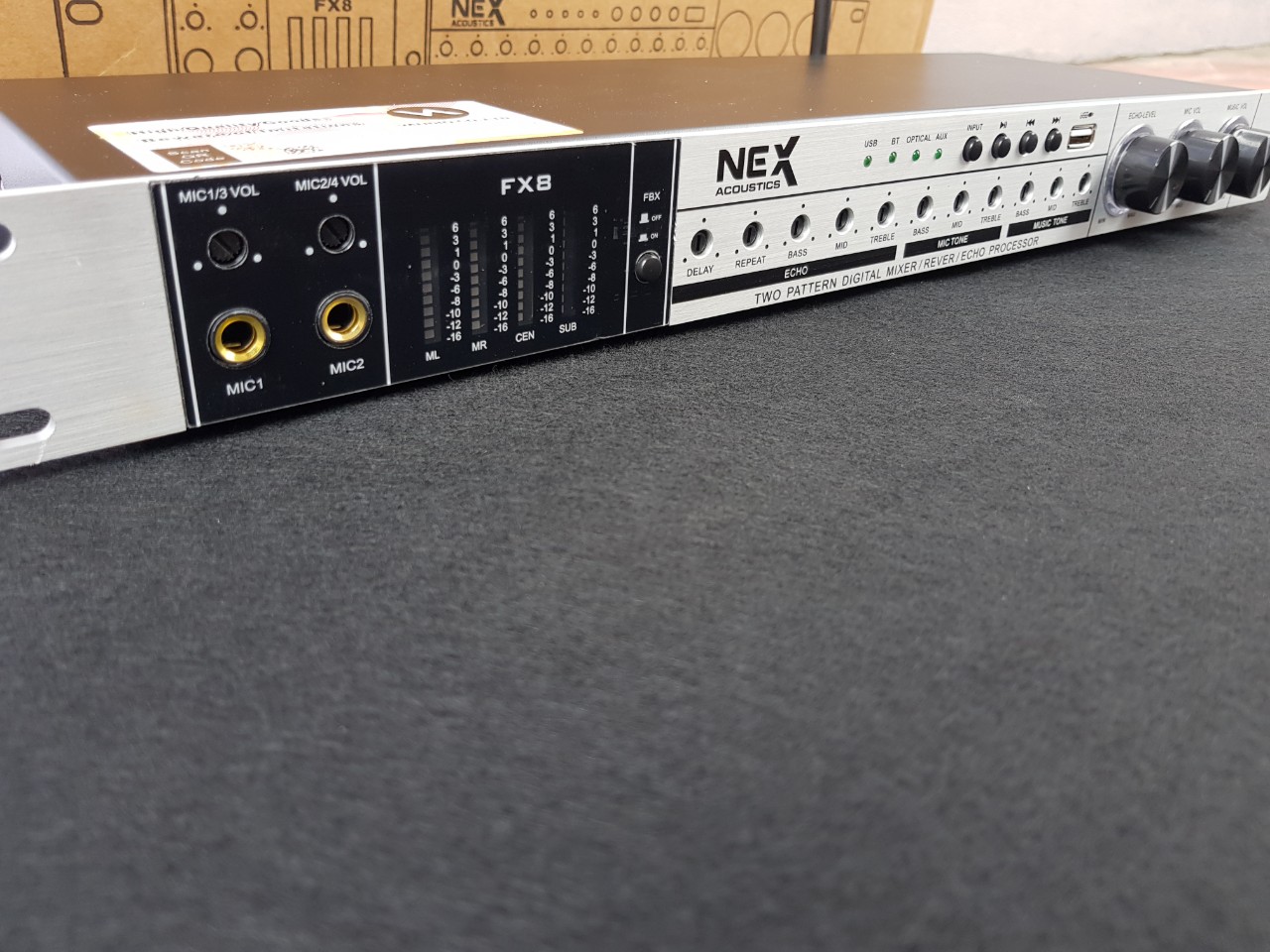 vang cơ nex fx8 chống hú (màu đen)
