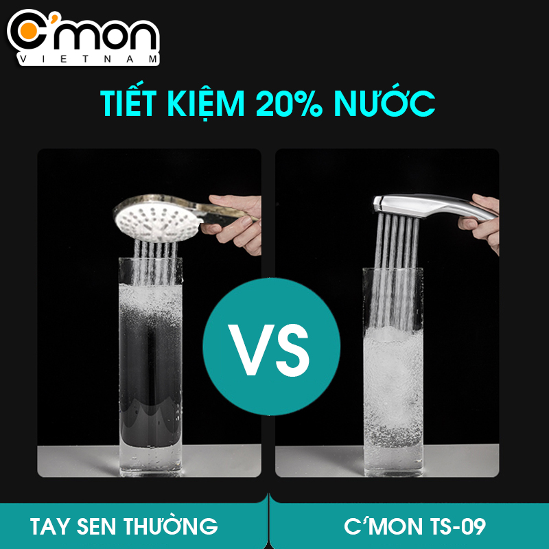 Vòi sen tăng áp giá rẻ CMON TS-09