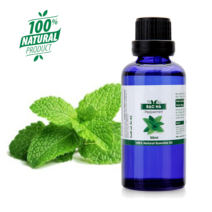 [HCM]Tinh dầu bạc hà Lorganic 50ml
