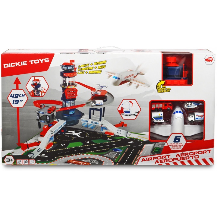 Bộ đồ chơi mô hình sân bay dickie toys airport 203749007