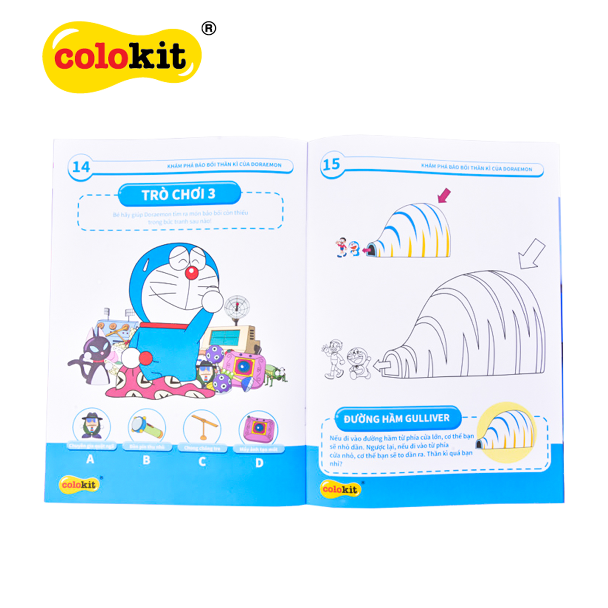 Tập tô màu Colokit CB-C018/DO