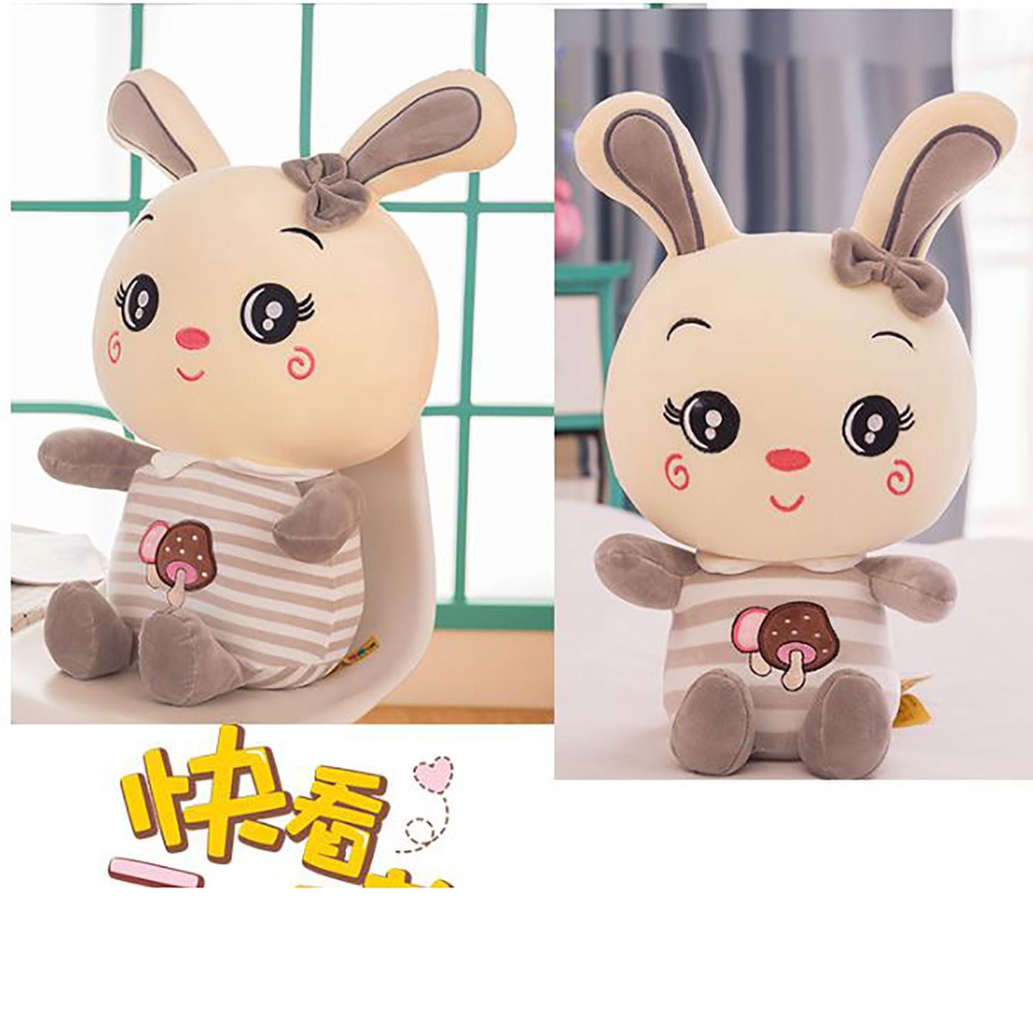 Gấu bông thỏ xám đáng yêu 25cm