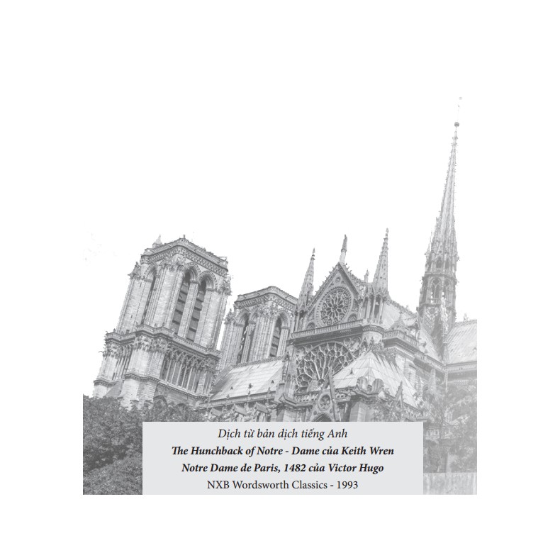 Sách - Nhà Thờ Đức Bà Paris  (Bìa Cứng) khổ nhỏ