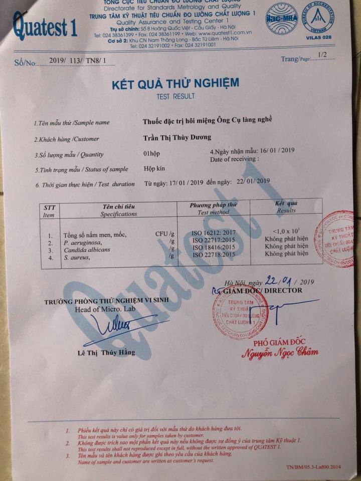 Thảo Mộc Sâu Răng Hôi Miệng Chảy Máu Chân Răng