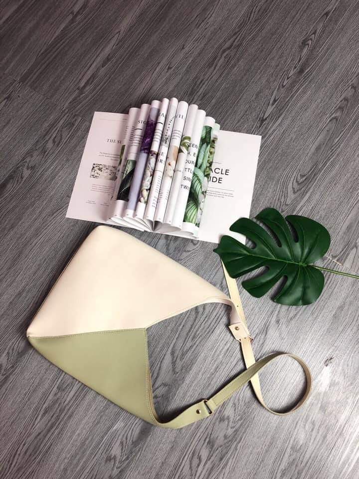 Túi da Cut - Out Bag phong cách Hàn trẻ trung