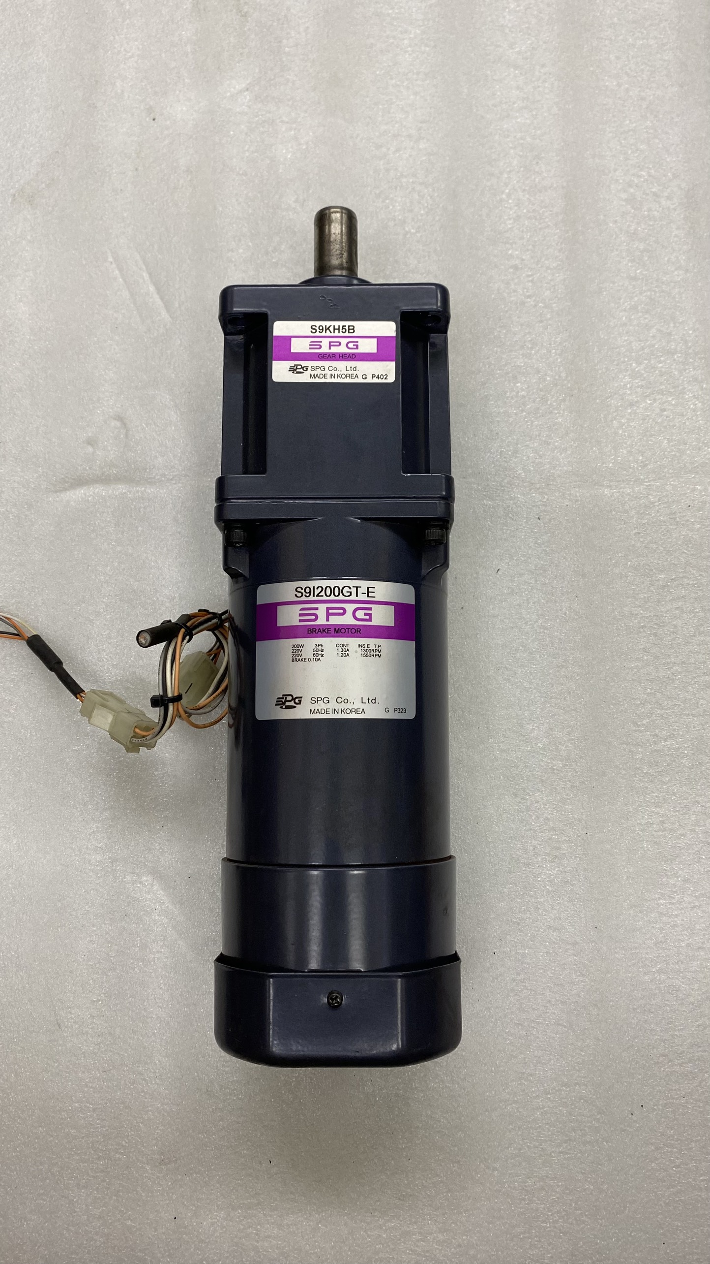 Mô tơ giảm tốc (Motor Giảm Tốc) 200W 220v có đảo chiều/ điều tốc/ JAPAN