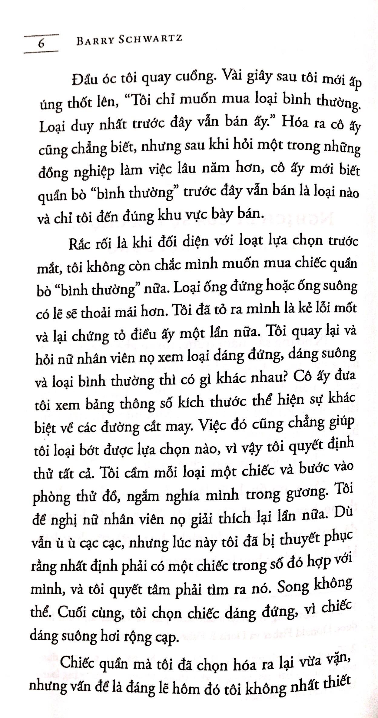 Sách - Nghịch lý của sự lựa chọn