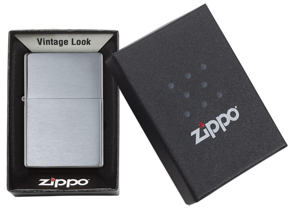 Bật lửa Zippo Vintage Brushed Chrome 230.25