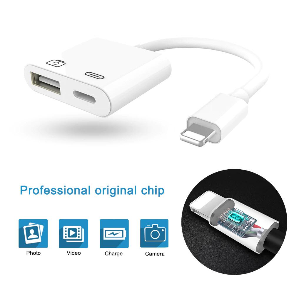 Cáp Chuyển Lightning to USB 3 Camera Adapter - Cáp OTG Iphone