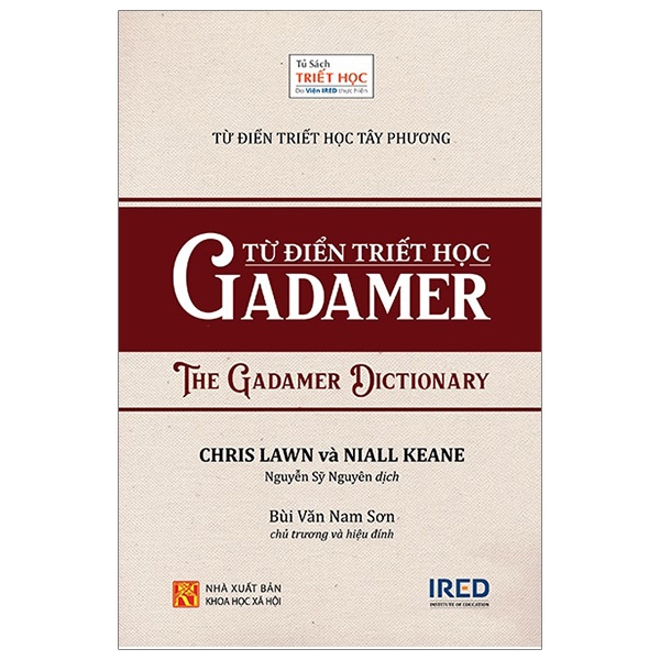Fahasa - Từ Điển Triết Học Tây Phương - Từ Điển Triết Học Gadamer - The Gadamer Dictionary