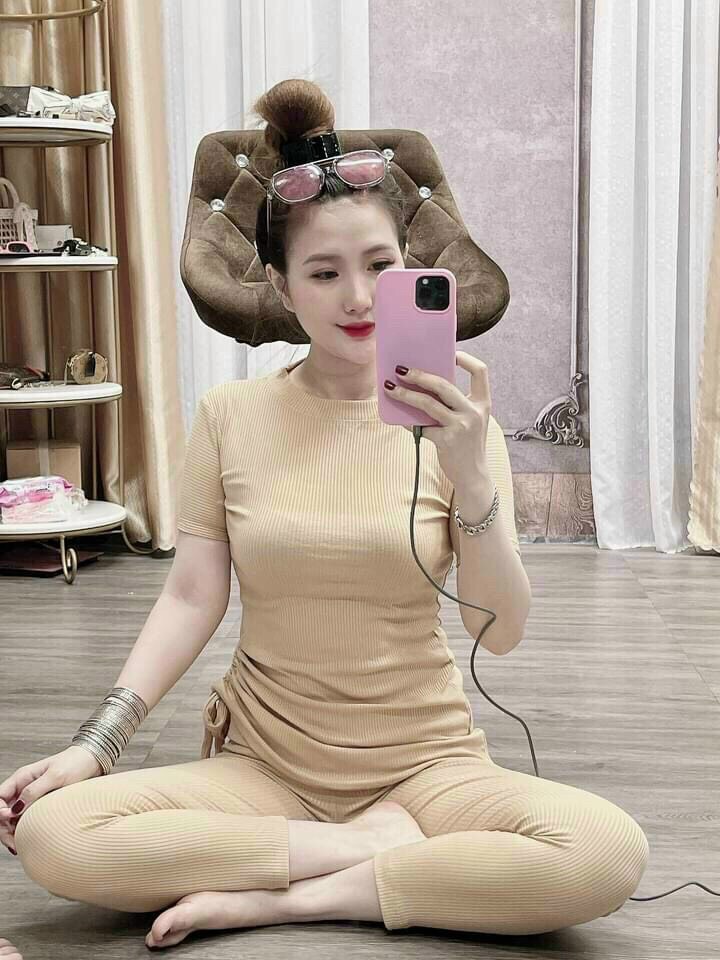 Sét bộ nữ, đồ bộ nữ thun gân tăm from thụng áo rút dây lên from cực xinh,sét bộ áo thun gân kèm quần, set bộ gân thun tăm form thụng rộng áo rút dây dễ thương