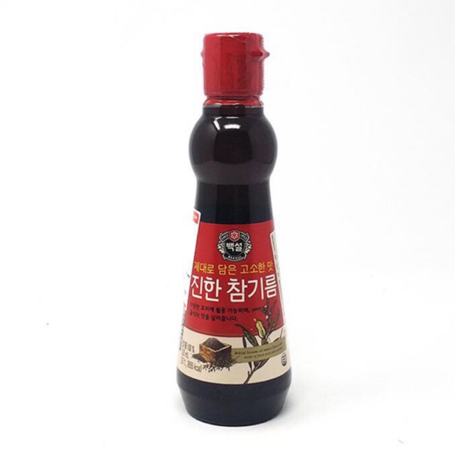 Dầu mè đậm đặc nguyên chất Hàn Quốc 320ml
