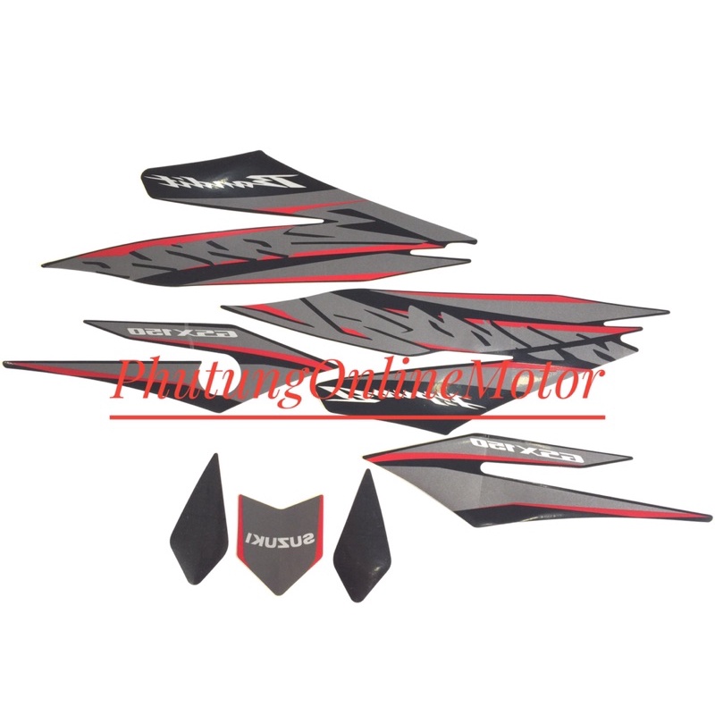Bộ tem suzuki Bandit 150-Chính hãng