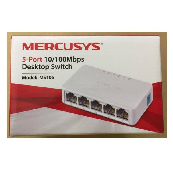 Switch 5 cổng chia mạng Mercusys MS105