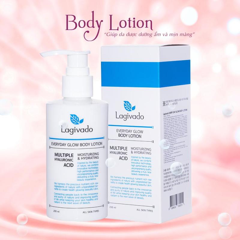Sữa Dưỡng Thể Dưỡng Ẩm, Trắng Sáng Hàn Quốc Body Lotion 200 ml – Màu trắng