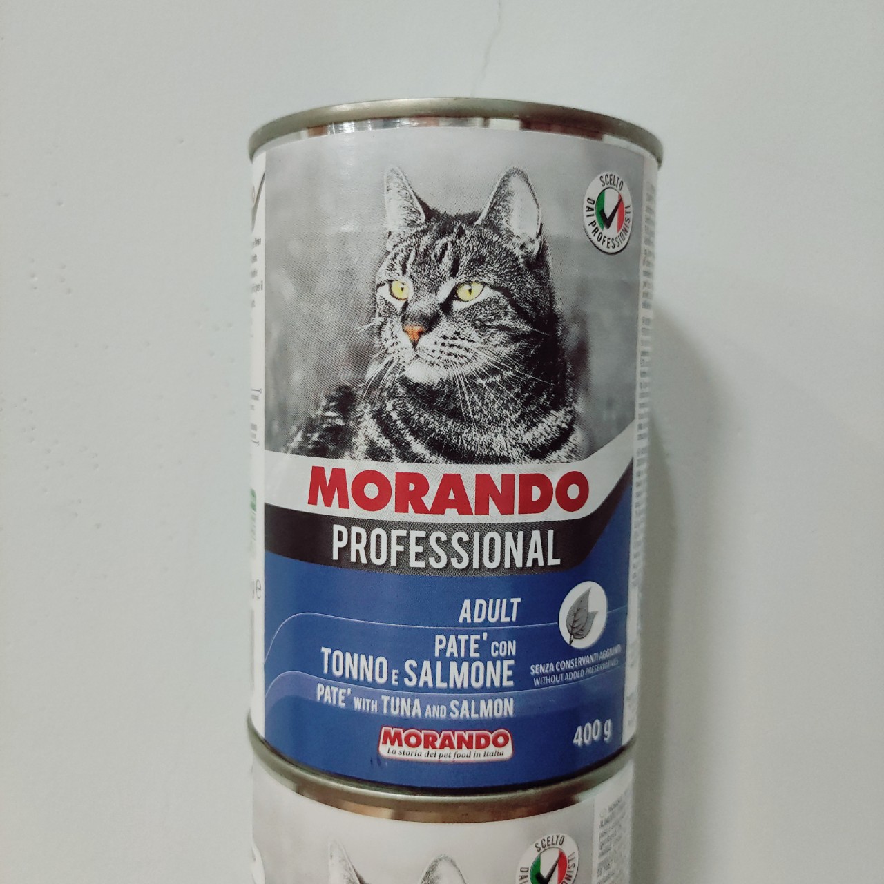 Pate Morando Professional cho mèo lon 400g nhiều vị