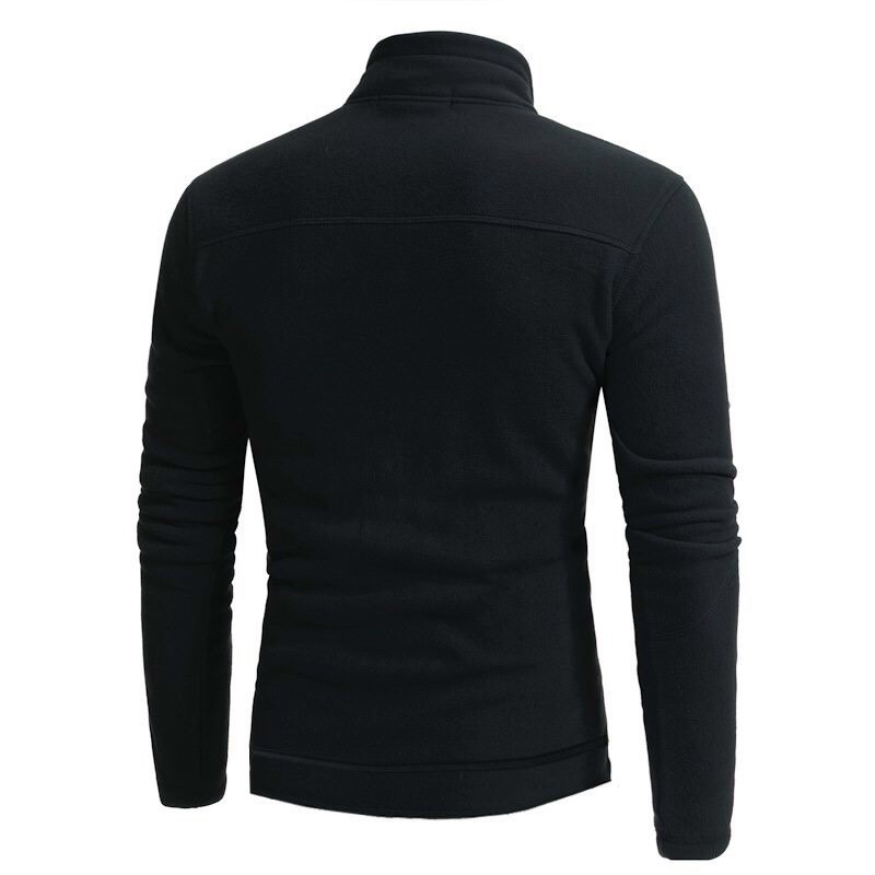 [HCM]ÁO KHOÁC NỈ NAM 2 DA PHỐI KHÓA KÉO