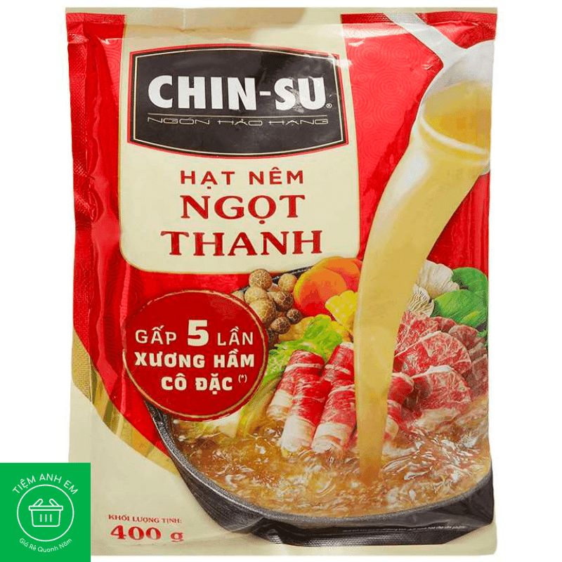 Hạt nêm Chinsu Ngọt thanh gói 400g