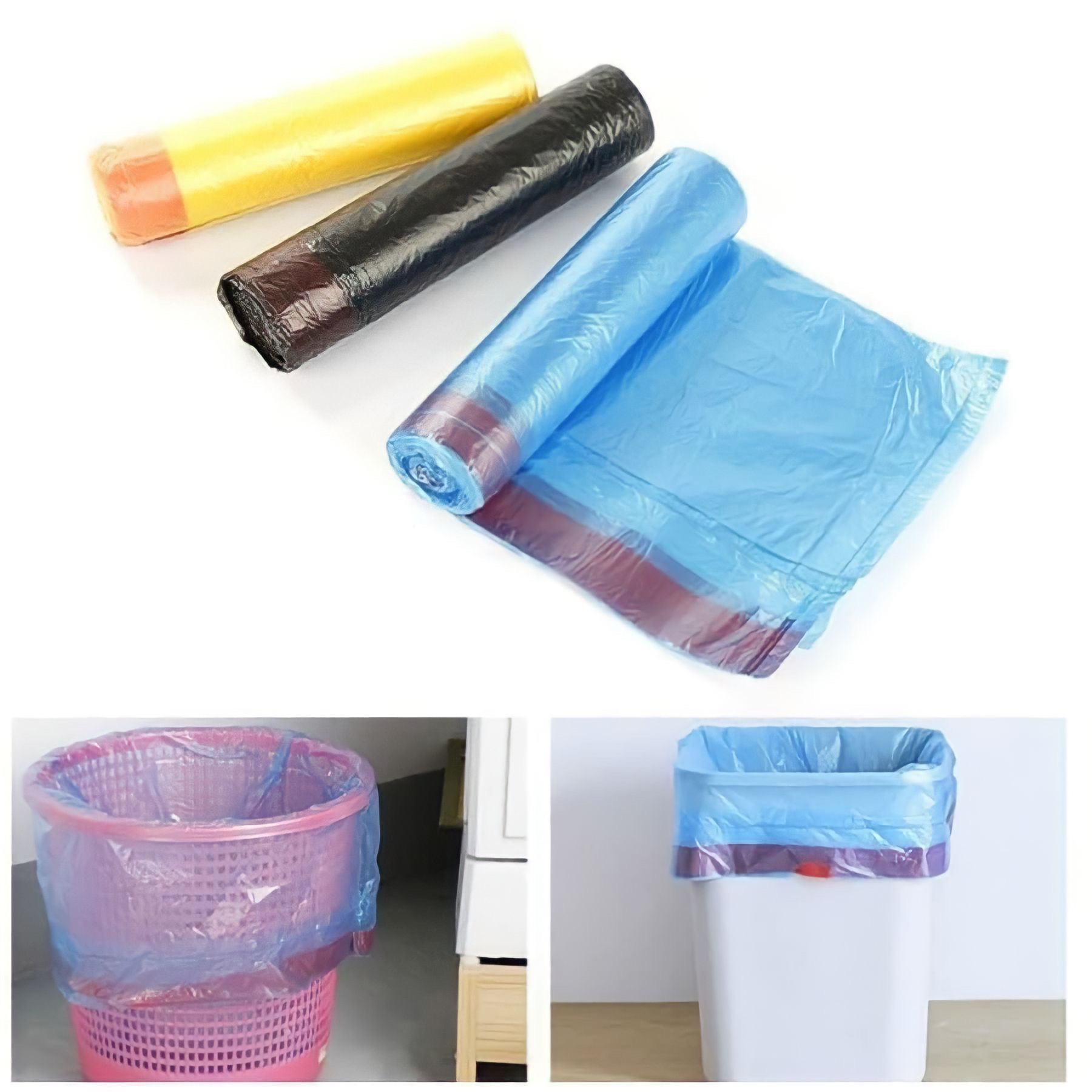 [Túi rác thông minh] Cuộn 15 túi rác thông minh có dây rút