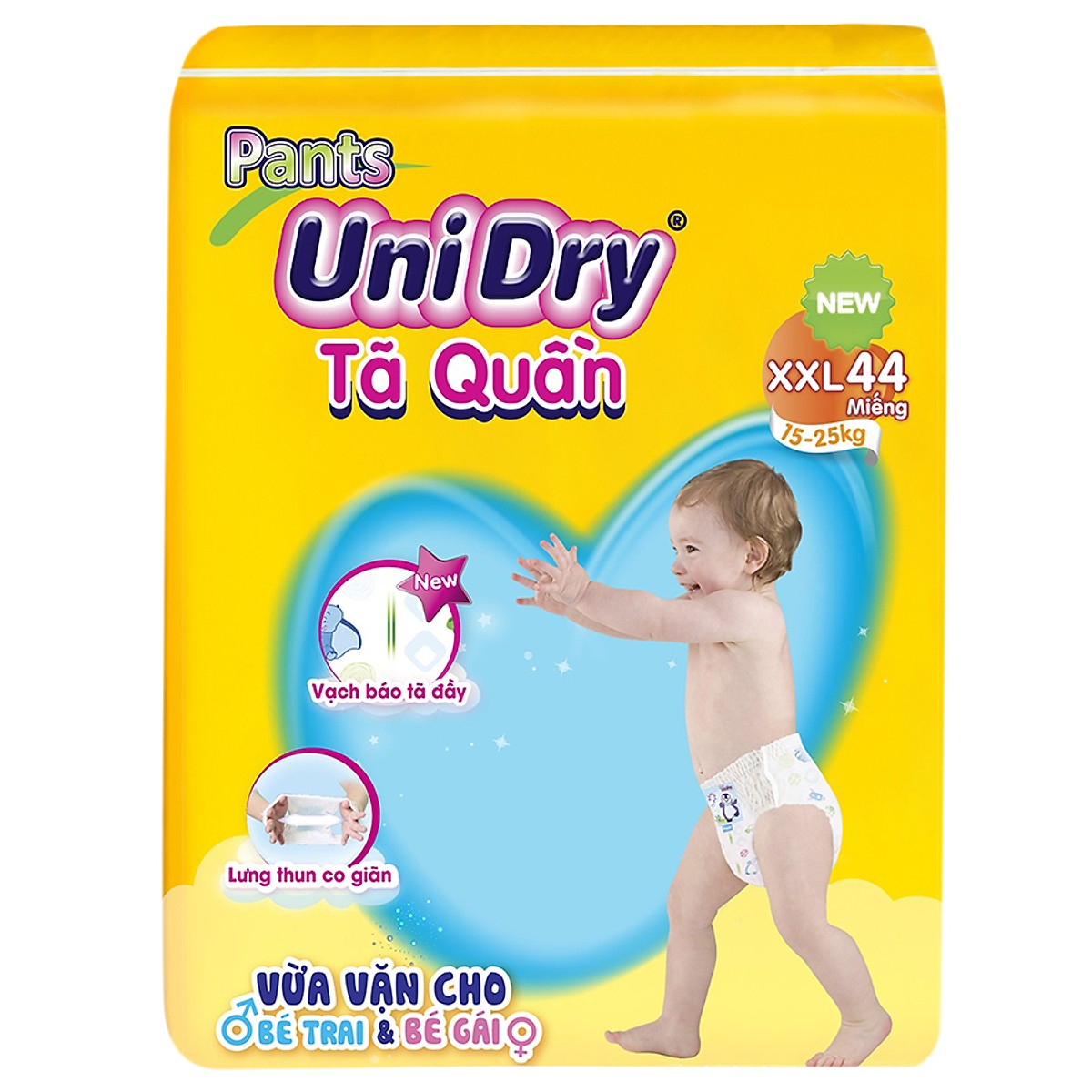 Bỉm quần Unidry (M60, L54,XL48)....