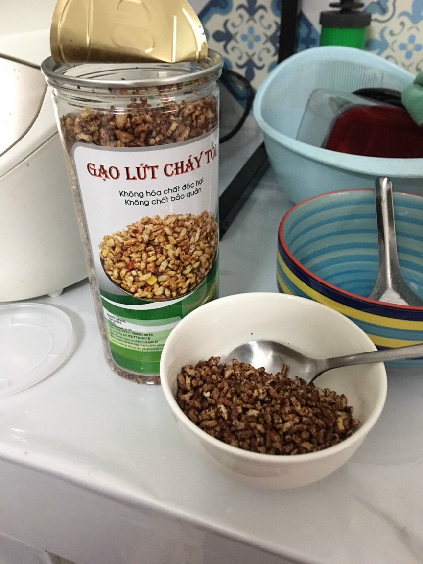COMBO 5 HŨ GẠO LỨT CHÁY TỎI 300gr