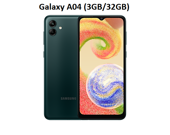 Điện Thoại Samsung Galaxy A04