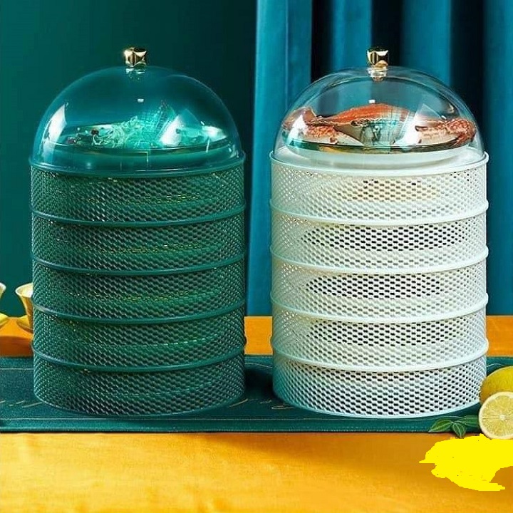 Lồng Bàn Xếp Gọn 5 Tầng Kami