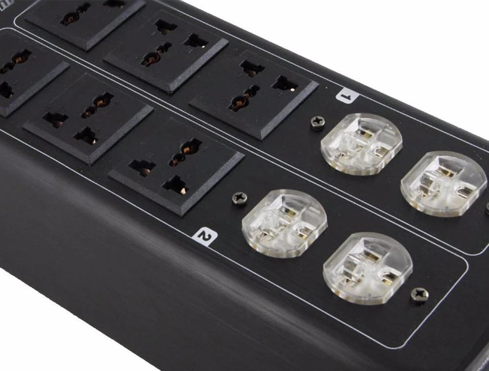 Bộ lọc nguồn điện Audio Weiduka AC 8.8(bản 2019, màu Đen)