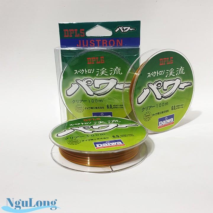Dây cước câu cá dajwa dài 100m - cam kết bảo hành đổi trả trong 2 tuần đầu