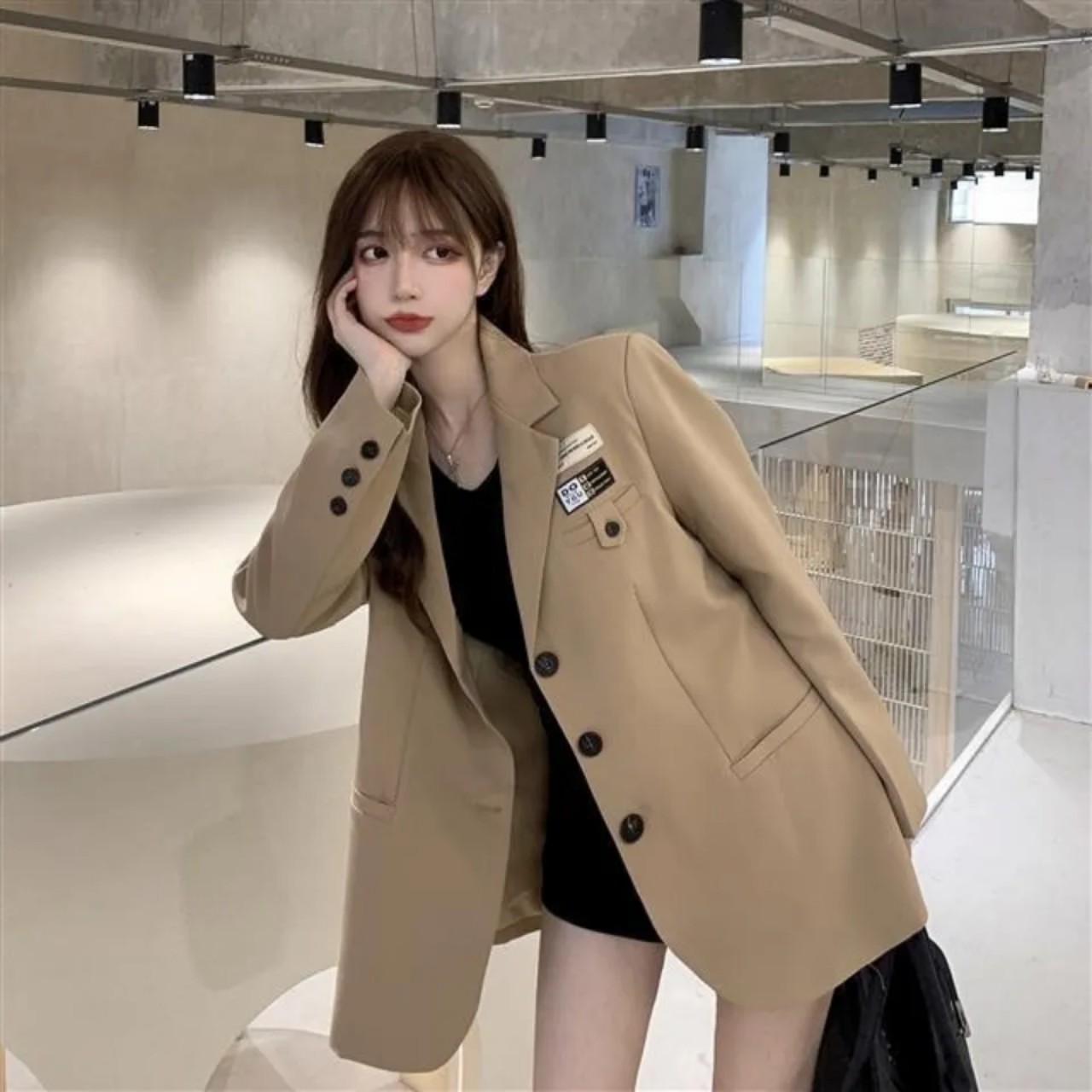 Áo Vet's Blazer Nữ Hàng Quảng Châu