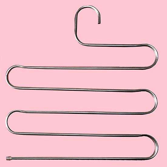 MÓC TREO QUẦN ÁO INOX 5 TẦNG