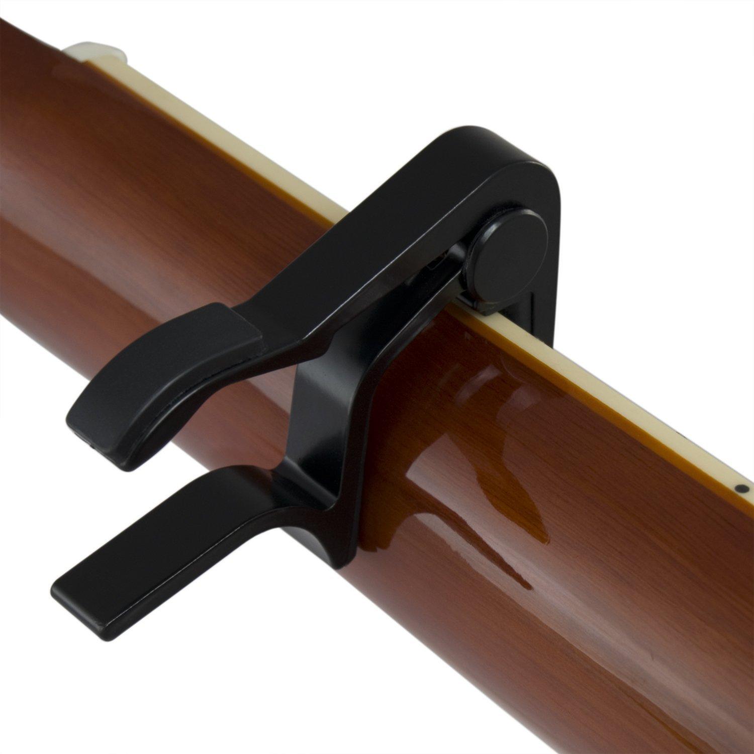 CAPO GUITAR CHẤT LIỆU KIM LOẠI MÀU ĐEN