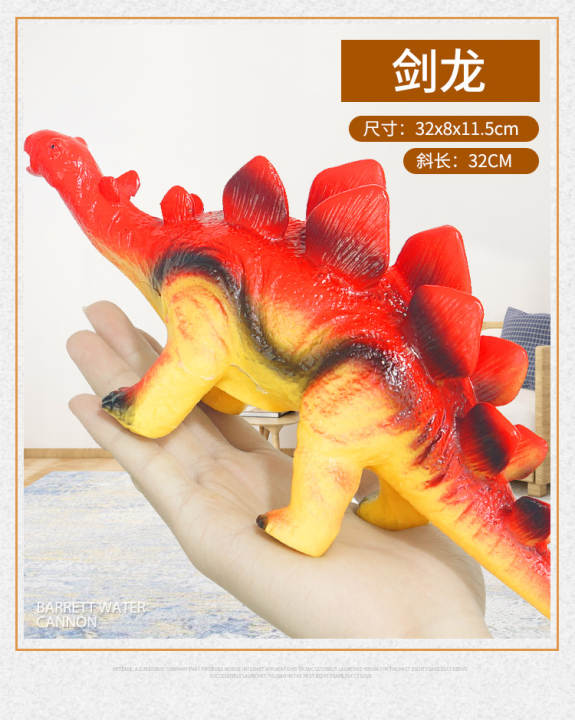 Khủng long đồ chơi bằng cao su mền có âm thanh sống động như thật – No Brand >>> top1shop >>> lazada.vn