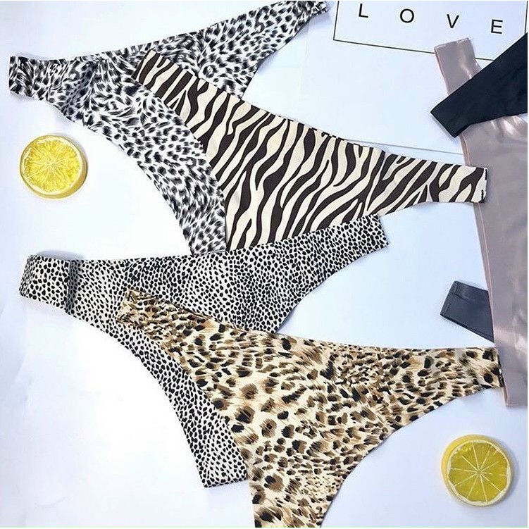 [HCM]Quần Lót Su Lọt Khe Da Báo - Quấn Lót Su Da Beo Sexy