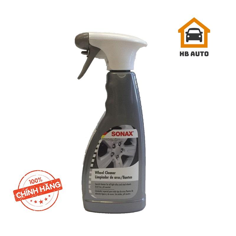 Chai xịt rửa vành mâm xe sonax 500ml 429200