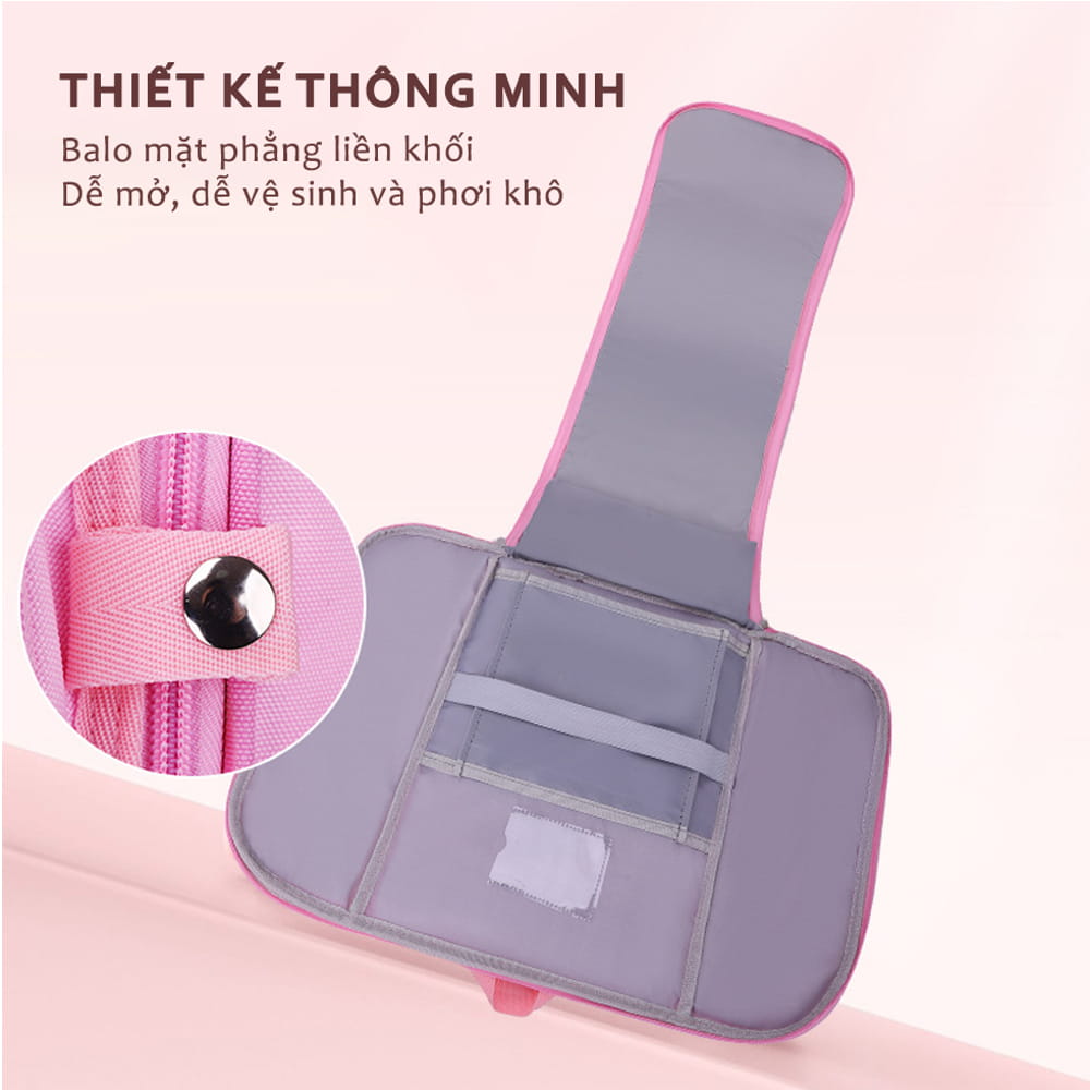 HOÀN TIỀN 15% - Ba Lô Chống Gù Siêu Nhẹ Hình 3D Cho Học Sinh Tiểu Học Cặp Sách Học Sinh Có Phản Quang Cho Bé Gái Bé Trai