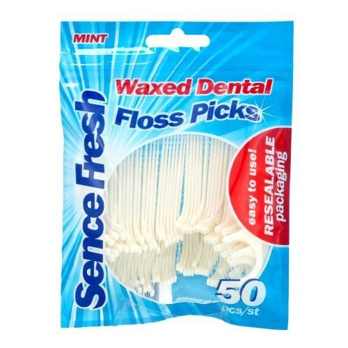 Tăm chỉ kẽ răng Sencefresh 50 cái/gói