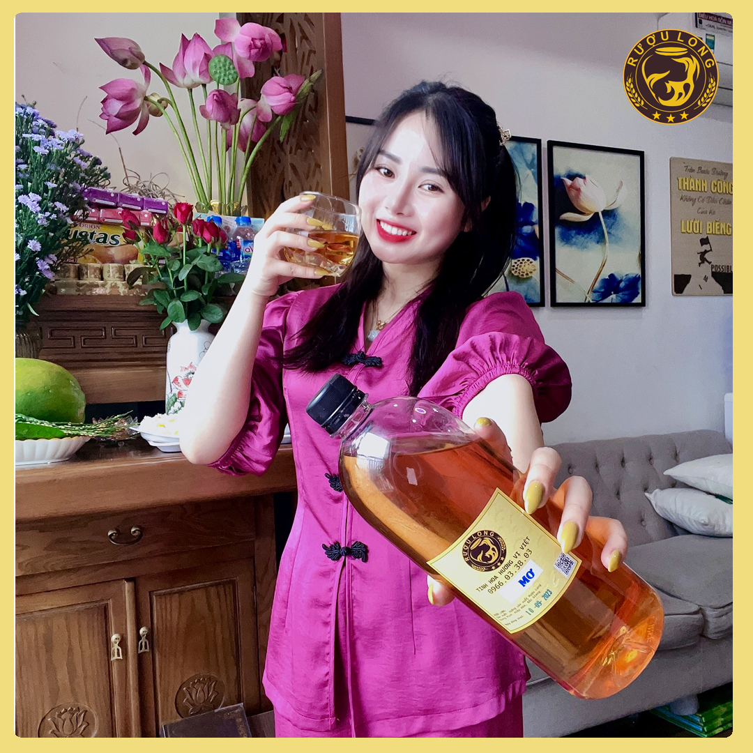 Rượu ngâm trái Mơ Rừng, hạ thổ