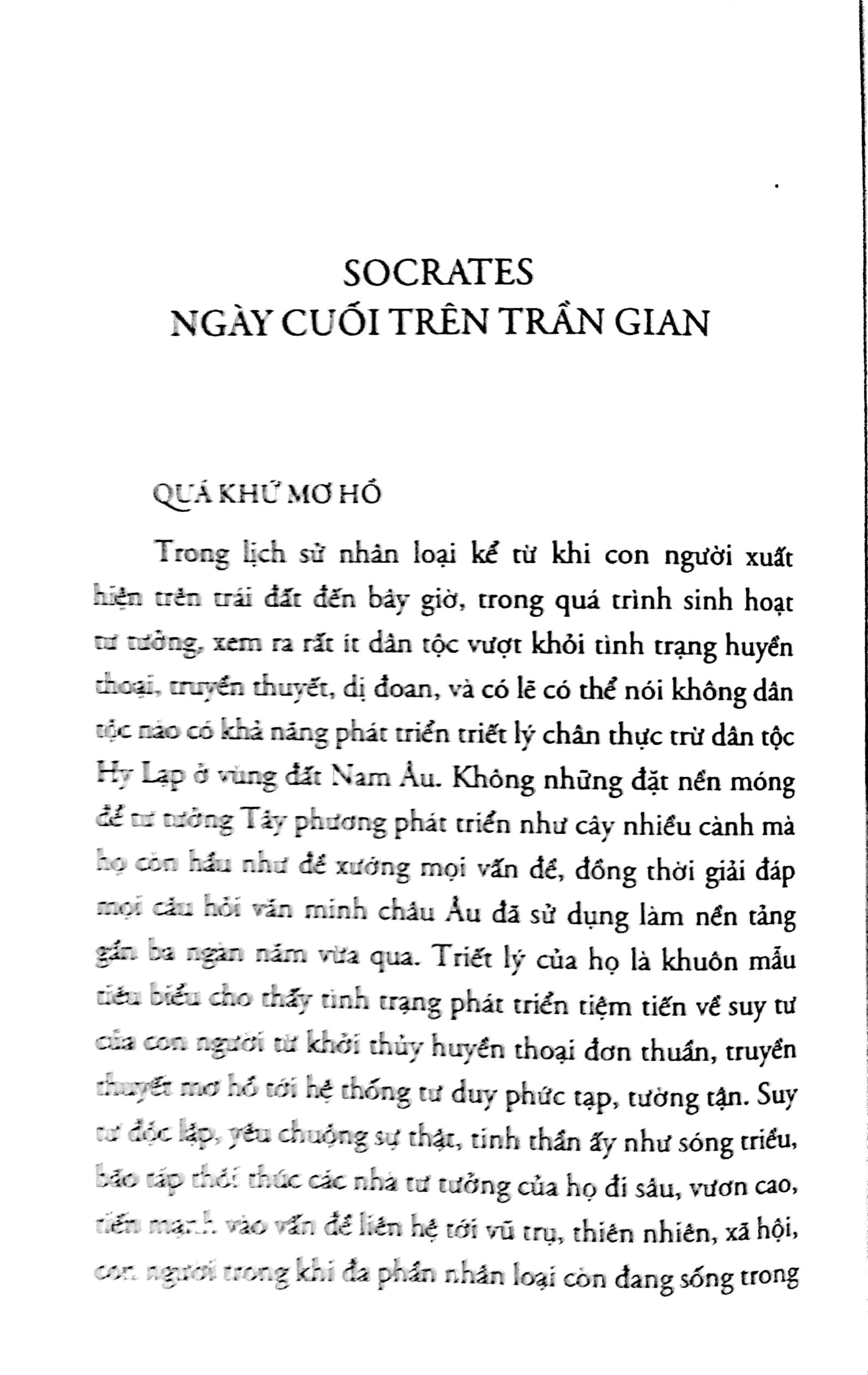 Sách - Ngày cuối trong đời Socrates