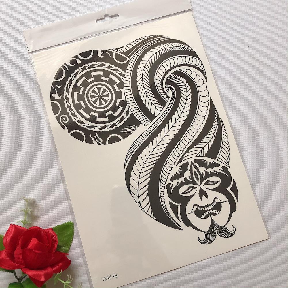 [HCM]Combo 2 tấm hình xăm dán bả vai 24x34cm  (mua 5t tặng mini tattoo)