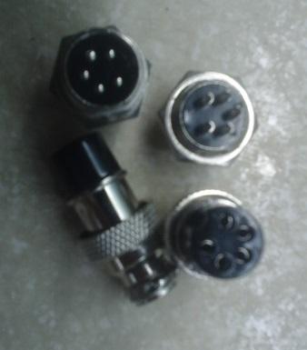 Bộ Giắc Cắm Đực Cái GX16 5 Chân